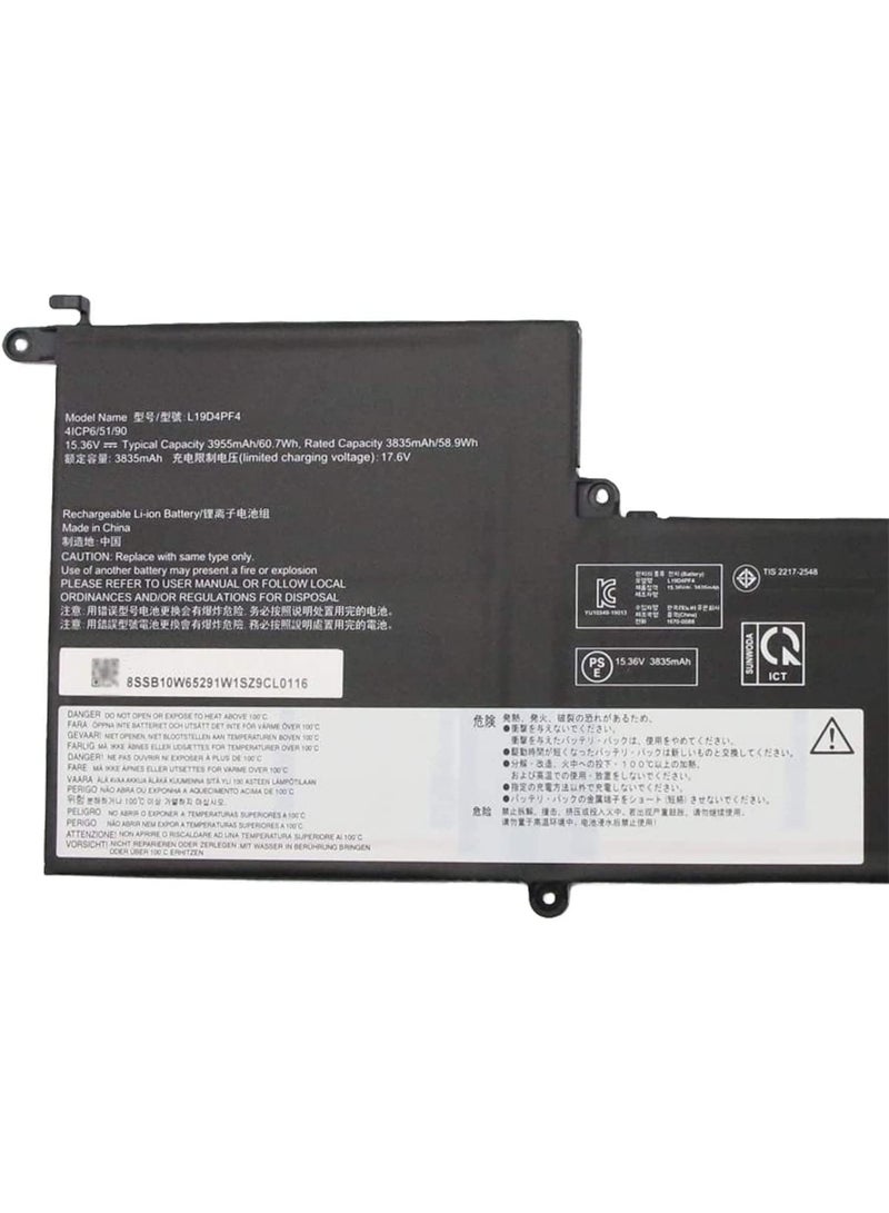 Terabyte بطارية متوافقة مع Le.novo Slim 7-14IIL05 Slim 7-14ARE05 Series (15.36V 60.7Wh) - Image 2