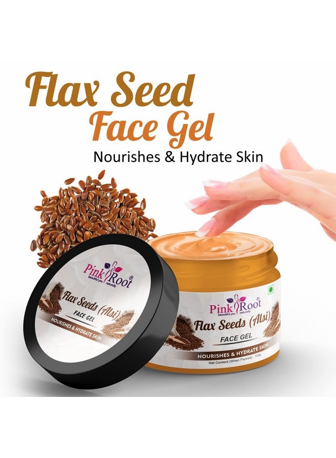 Pink Root Flax Seeds Face Gel 100ml - Image 3
