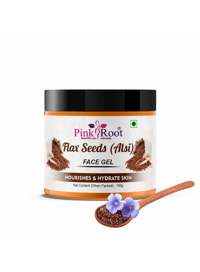 Pink Root Flax Seeds Face Gel 100ml - Image 1