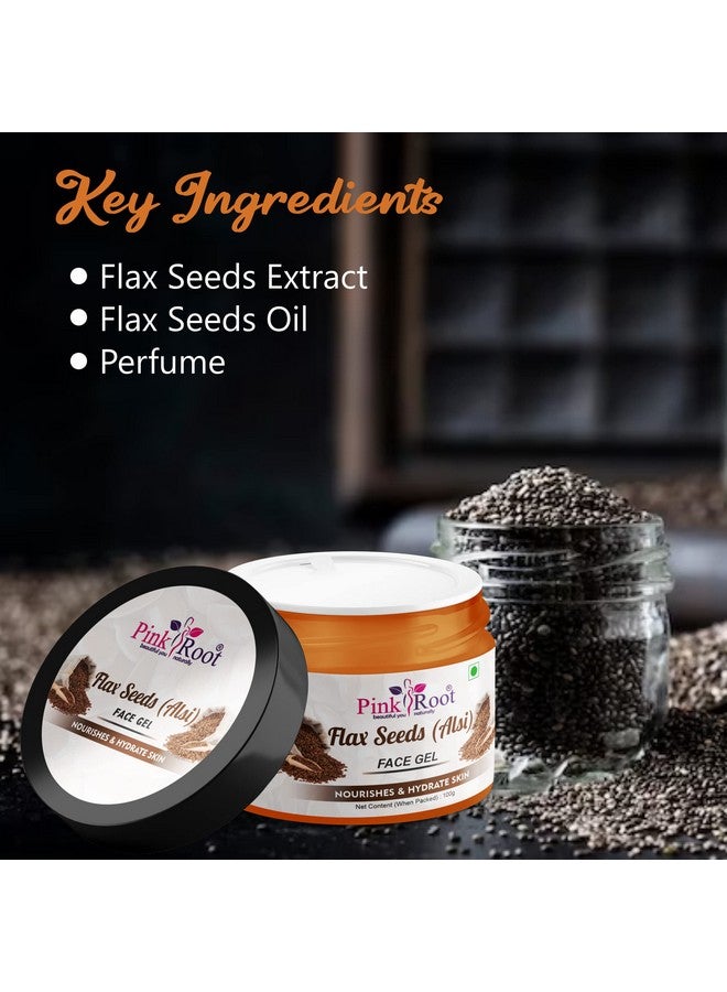 Pink Root Flax Seeds Face Gel 100ml - Image 4