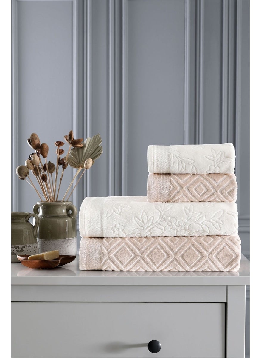 Pastoral Towel Set Cream-Beige - pzsku/ZC493AD7A84443ED14164Z/45/_/1741309506/26c51b3e-0dc2-453f-a672-97e9dc3ea12d