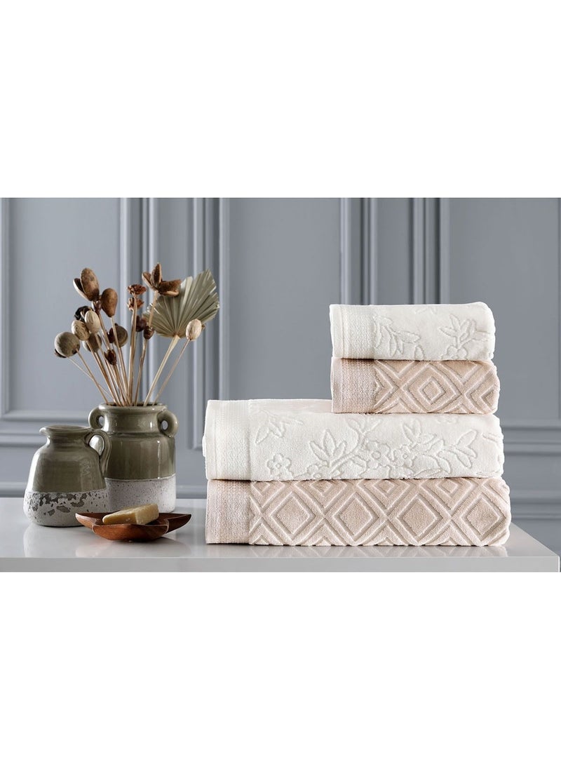 Pastoral Towel Set Cream-Beige - pzsku/ZC493AD7A84443ED14164Z/45/_/1741309508/e39d34f6-f222-4778-923b-02b39055bbc6