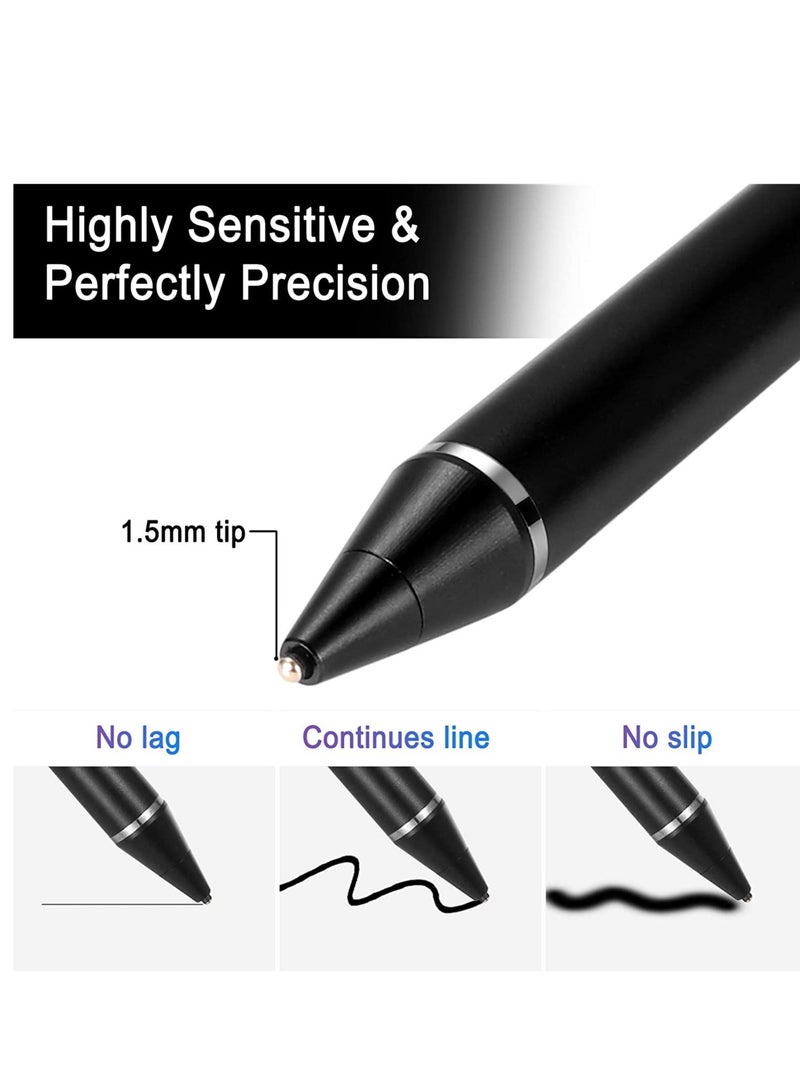 ELTRAZONE Active Stylus Pens for Touch Screens, Digital Stylish Pen Pencil Rechargeable Compatible with Most Capacitive Touch Screens - Image 2