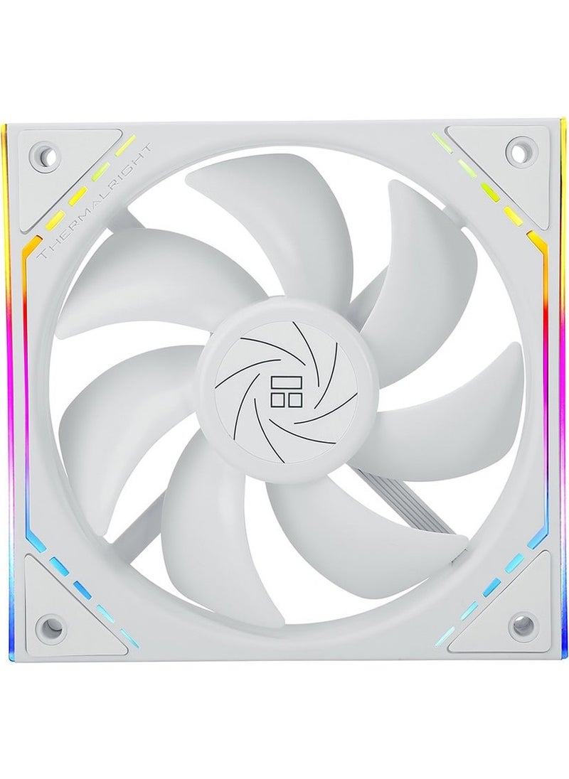 Thermalright TL-M12W Argb 120MM White Case Fan  - Image 1