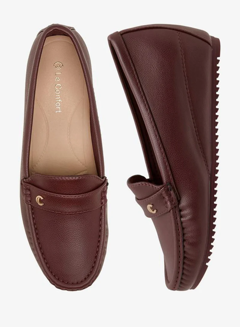 Le Confort Women Jacquard Textured Loafers