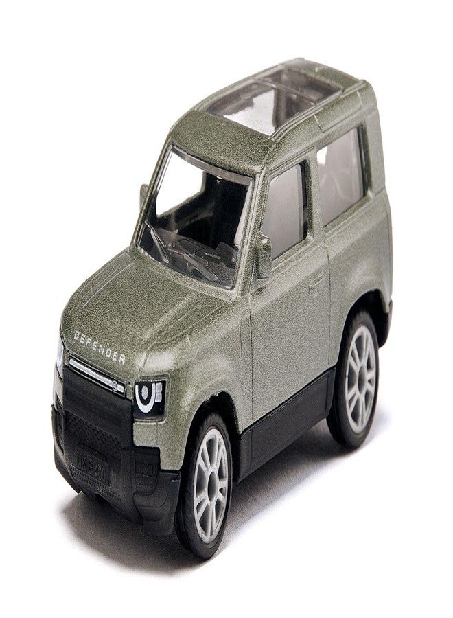 Siku 1549, Land Rover Defender 90 P400 AWD, Toy Car, Metal/Plastic, Green, Metallic Paint, Rubberised Tyres, Trailer Coupling - Image 2