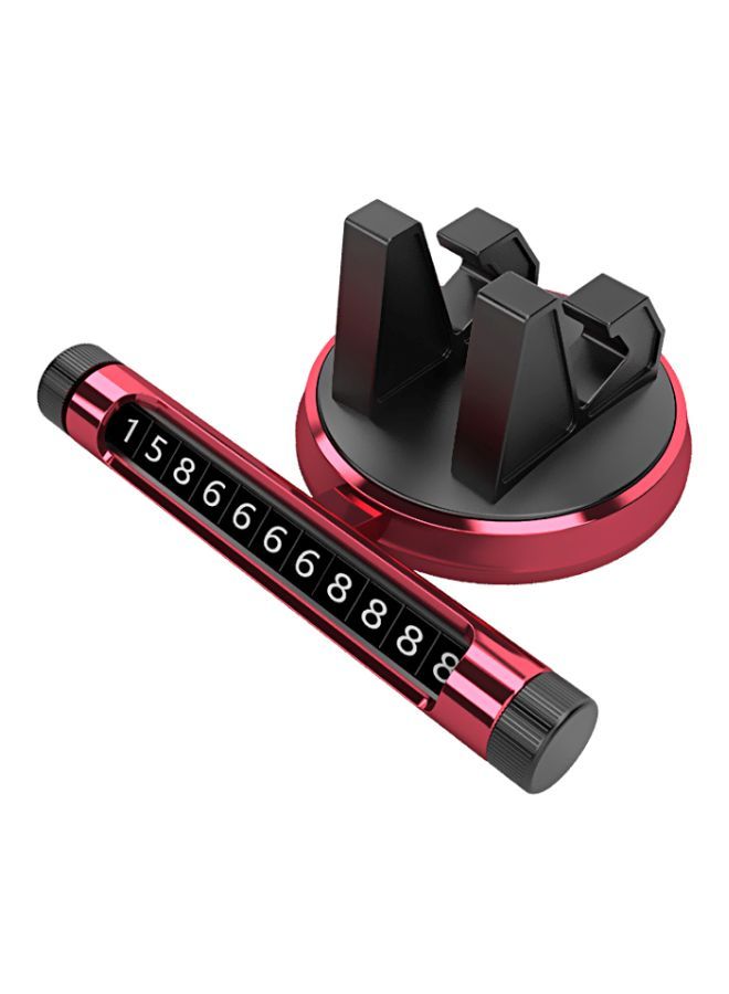 NIBEMINENT Mobile Phone Car Mount Red/Black  - Image 1