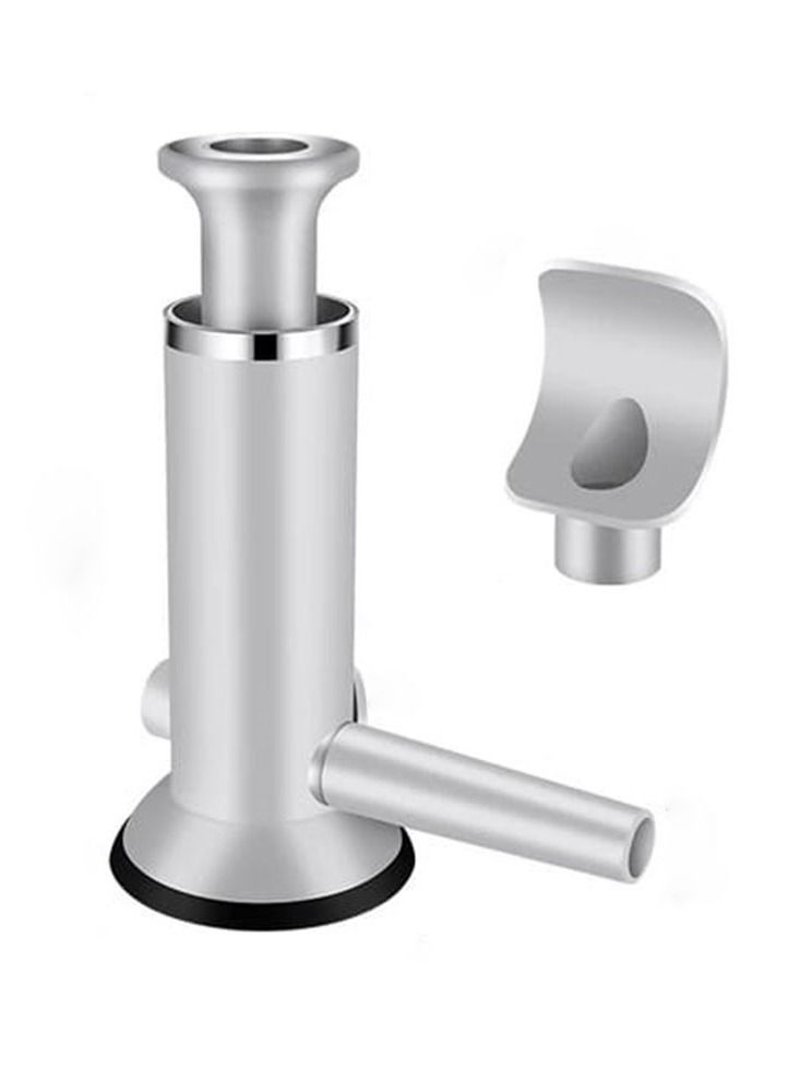 Manual Meat Grinder And Hand Mixer Silver  - Image 4