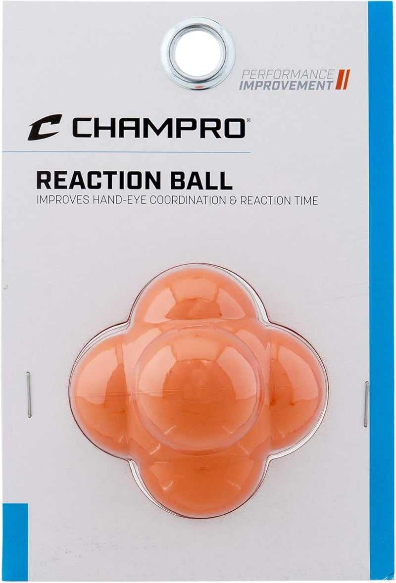 Champro Reaction Ball - Durable Rubber Training Tool for Hand-Eye Coordination and Agility - Image 3