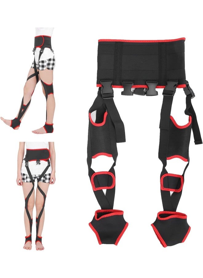 klarako Legs Correction Belt, Children O/X Type Shaped Posture Corrector for Bowed Legs and Body for Women & Men, Elastic Breathable Legs Shaping Posture Corrector(L) - Image 1