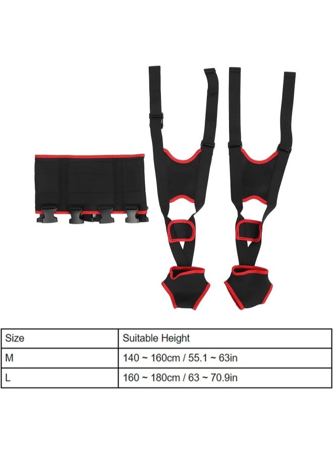 klarako Legs Correction Belt, Children O/X Type Shaped Posture Corrector for Bowed Legs and Body for Women & Men, Elastic Breathable Legs Shaping Posture Corrector(L) - Image 2