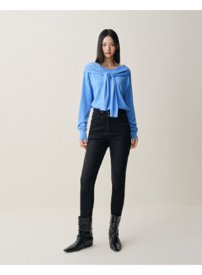 Waxbird Peacebird Winter Skinny Jeans High-end Jeans For Women - Image 1