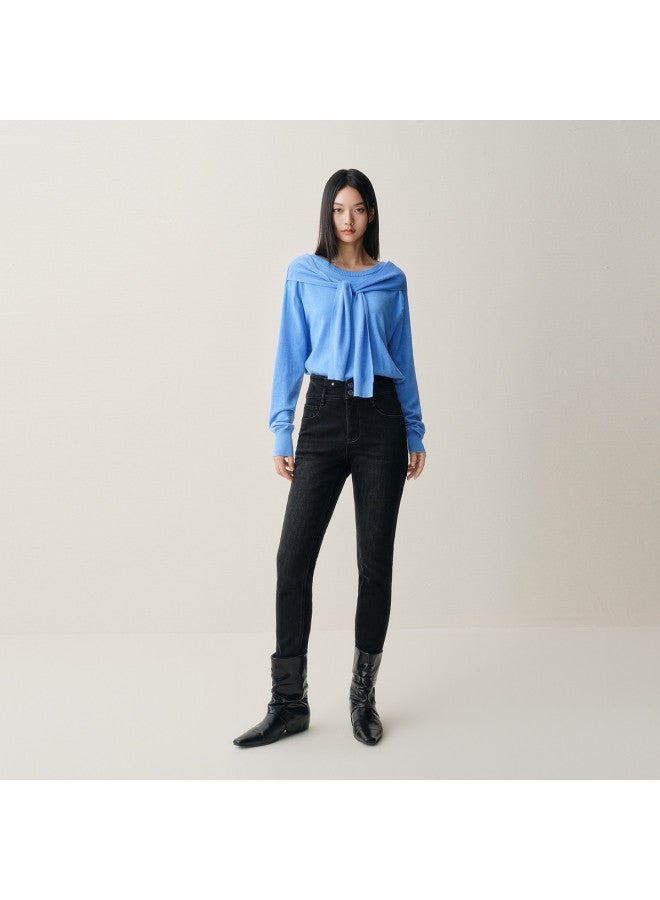 Waxbird Peacebird Winter Skinny Jeans High-end Jeans For Women - Image 2
