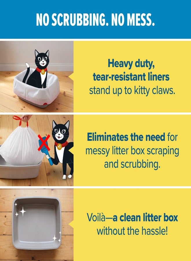 Jonny Cat Heavy Duty Tear-Resistant Litter Box Liners, Large, 30in x 16in, 15ct - Image 5