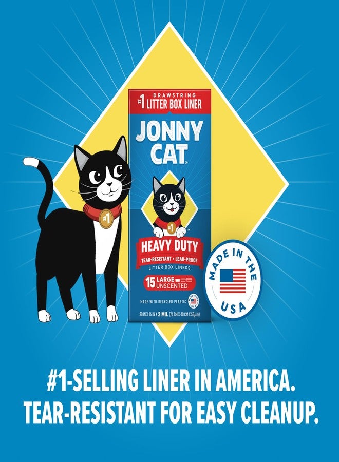 Jonny Cat Heavy Duty Tear-Resistant Litter Box Liners, Large, 30in x 16in, 15ct - Image 4