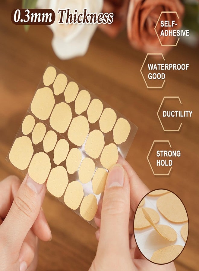 Biutee 240pcs Press on Nail Adhesive Tabs, 12 Sizes of Nail Stickers for Press on, Press on Nails Stickers Waterproof Breathable Press on Nail Sticky Tabs for Nails, Nail Glue Stickers Tabs,10 Sheets - Image 2