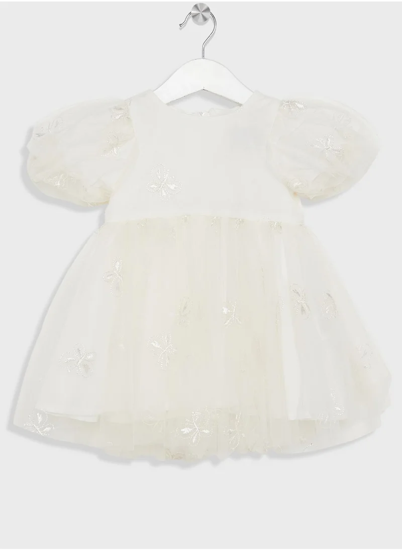 Bardot Junior Kids Butterfly Tulle Midi Dress
