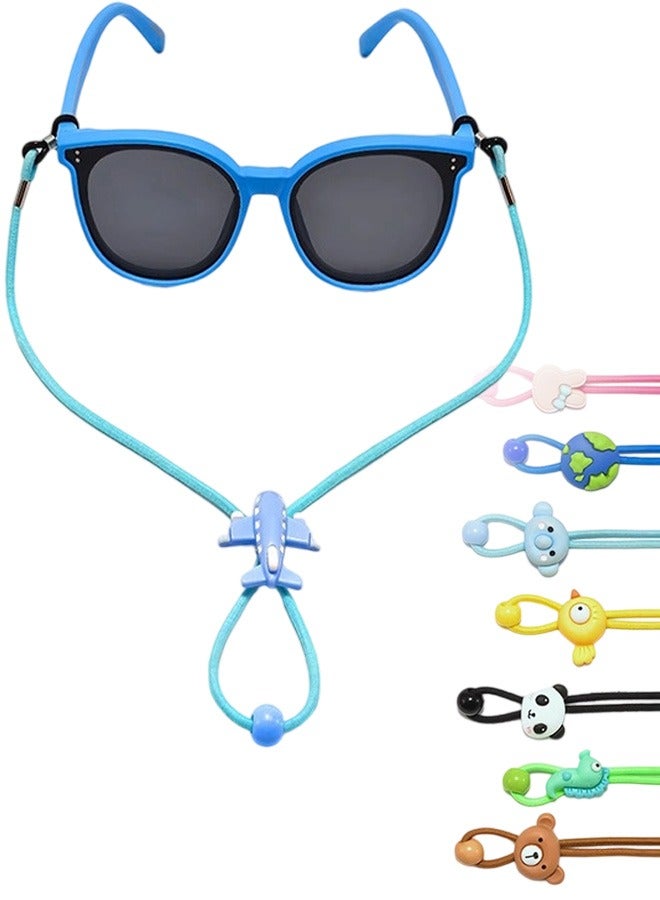 6 كرتون مكافحة سقوط أحزمة العين ، قابلة للتعديل وقابلة للتمدد ، مناسبة لكل من الأولاد والبنات - Image 1