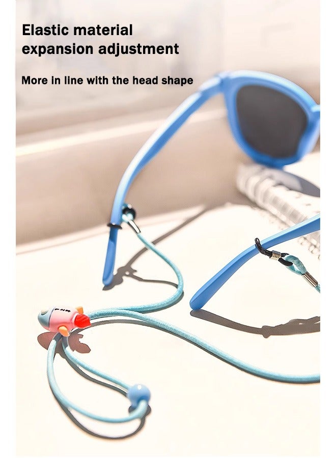 6 كرتون مكافحة سقوط أحزمة العين ، قابلة للتعديل وقابلة للتمدد ، مناسبة لكل من الأولاد والبنات - Image 4