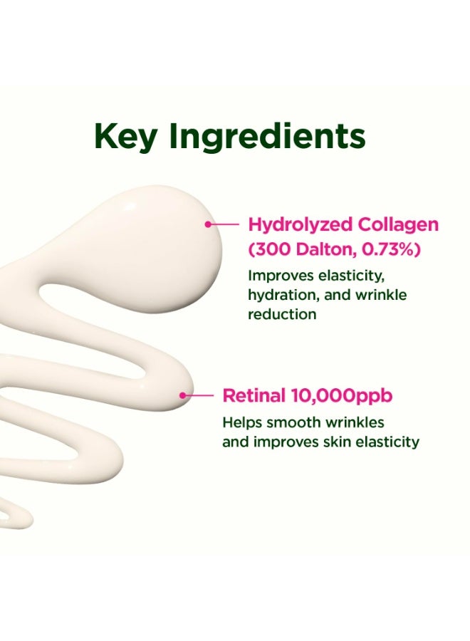 سي كيه دي قناع الوجه Retino Collagen Peel Off - قناع الوجه الملفوف طوال الليل لشد الجلد وثباته ومرونة الجلد. تقليل الترهل والتجاعيد لمكافحة الشيخوخة. العناية بالبشرة الكورية. 2.7 أونصة سائلة - Image 5