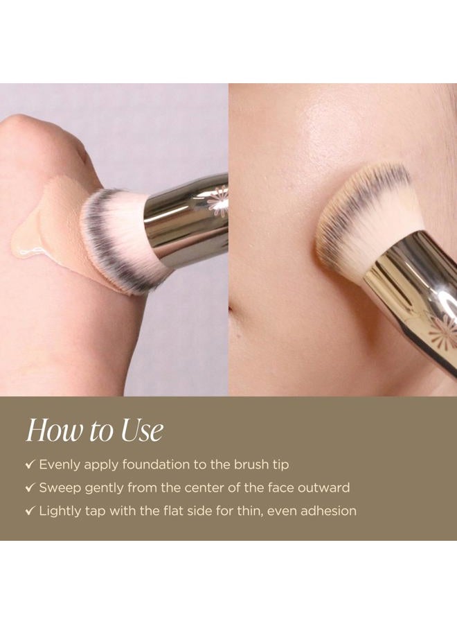 Piccasso Brush Korean Foundation Spatula – Professional Stainless Steel Makeup Tool for Thin, Seamless Foundation & Cream Blending (Rounded) - Image 5