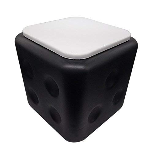 AUREUS Plastic Sitting Stool Unbreakable Plastic Square Office Cafeteria Living badroom Dice Stool Table Blue - Image 4