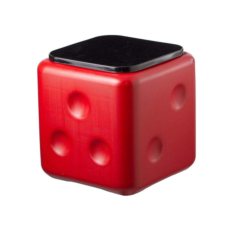 AUREUS Plastic Sitting Stool Unbreakable Plastic Square Office Cafeteria Living badroom Dice Stool Table Blue - Image 3