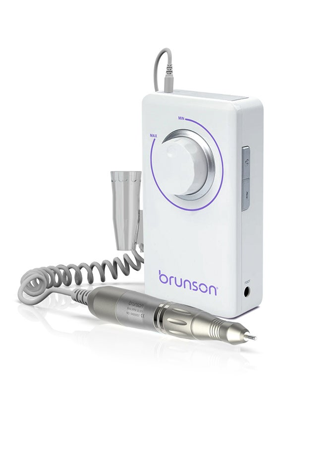 brunson Portable Mobility Nail Drill Machine Bpmdm-White  - Image 2