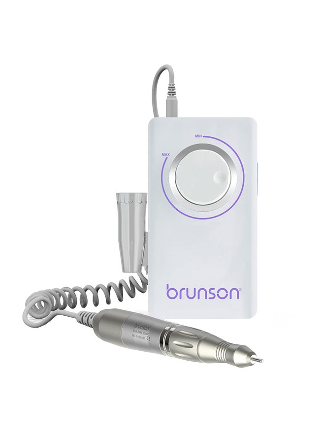 brunson Portable Mobility Nail Drill Machine Bpmdm-White  - Image 1