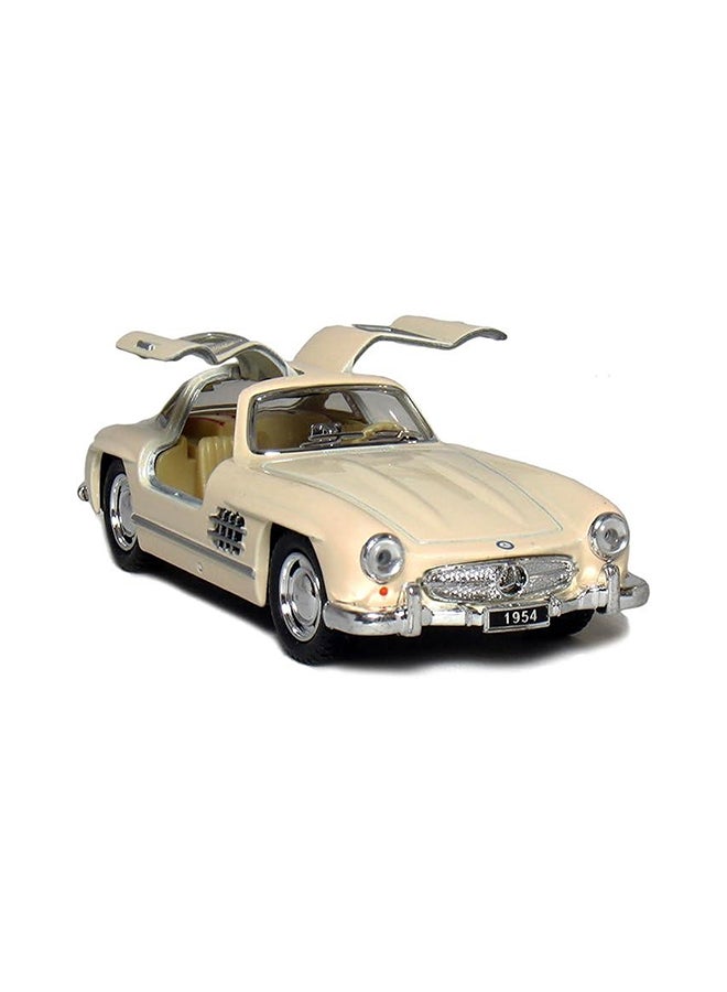 Kinsmart كينسمارت 1:36 1954 مرسيدس-بنز 300SL نموذج سيارة مصنوعة من المعدن – لعبة سحب للأطفال وجامعي التحف - Image 3