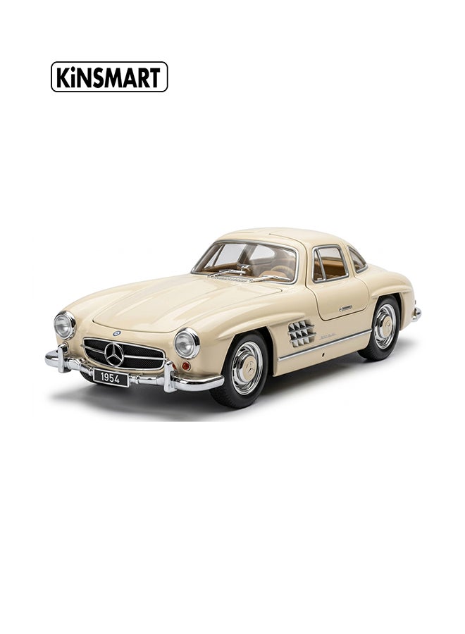 Kinsmart كينسمارت 1:36 1954 مرسيدس-بنز 300SL نموذج سيارة مصنوعة من المعدن – لعبة سحب للأطفال وجامعي التحف - Image 1