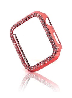 Protective Case for Apple Watch Polycarbonate with Shock-absorbing lobes (Pink, 45mm)