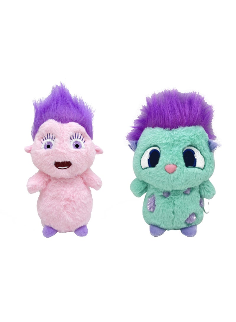 general Set Of 2 Bibble Stuffed Spirit Animal Plush Toys 25Cm For Kids And Fans Collectible Kawaii Plushies Doll Unique Gift For Boys And Girls - Image 1