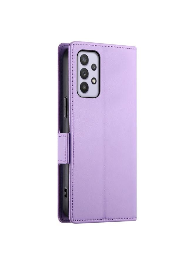 S-TOP Case For Samsung Galaxy A32 5G / M32 5G Side Buckle Magnetic Frosted Leather Phone Case - Image 3
