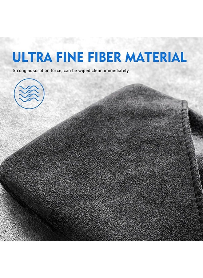 Car Screen Cleaner, 4.13×4.13 Square Microfiber Auto Screen Cleaning Pad, Foldable Touch Screen Cleaner Cloth for Vehicle Dashboard LCD Display, Interior Car Accessories - Image 5