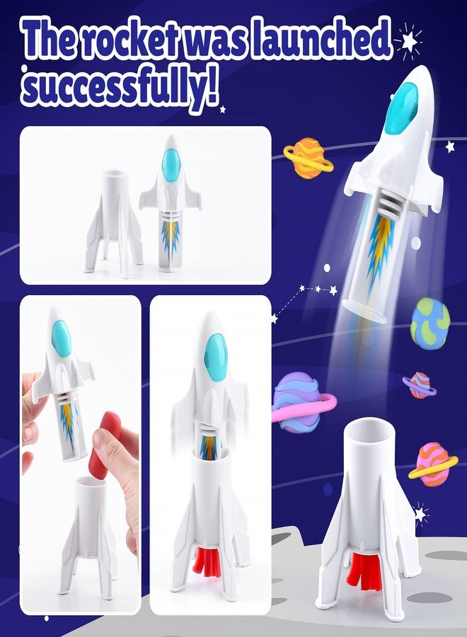 PLAY Color Dough Sets for Kids, Space Planets Theme Sensory Dough Tool Set for Kids Ages 4-8 with 20 Pcs Accessories Astronaut, Robot and Alien Space Sensory Kit, Gift Toys for Boys Girls - Image 3