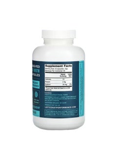 Left Coast Performance Organic Grass Fed Bone Broth 180 Capsules  - Image 2