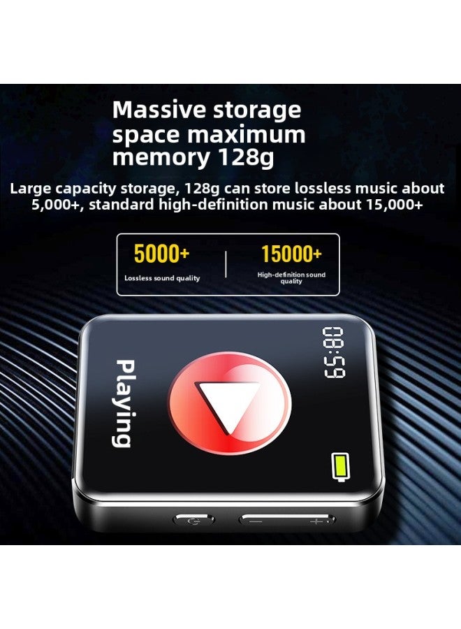 Low Price M28mp3 Recording Pen HD Noise Reduction Reading Novels English Listening To Songs Touch Screen Player External Recorder-Color:English Version-Capacity:4GB - Image 5