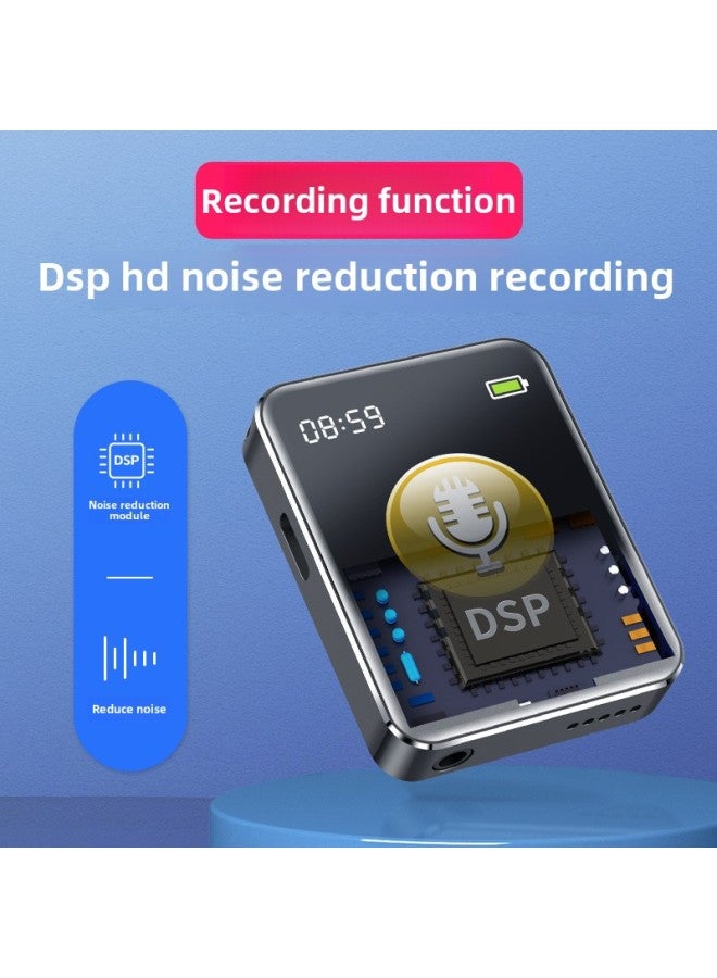 Low Price M28mp3 Recording Pen HD Noise Reduction Reading Novels English Listening To Songs Touch Screen Player External Recorder-Color:English Version-Capacity:4GB - Image 4