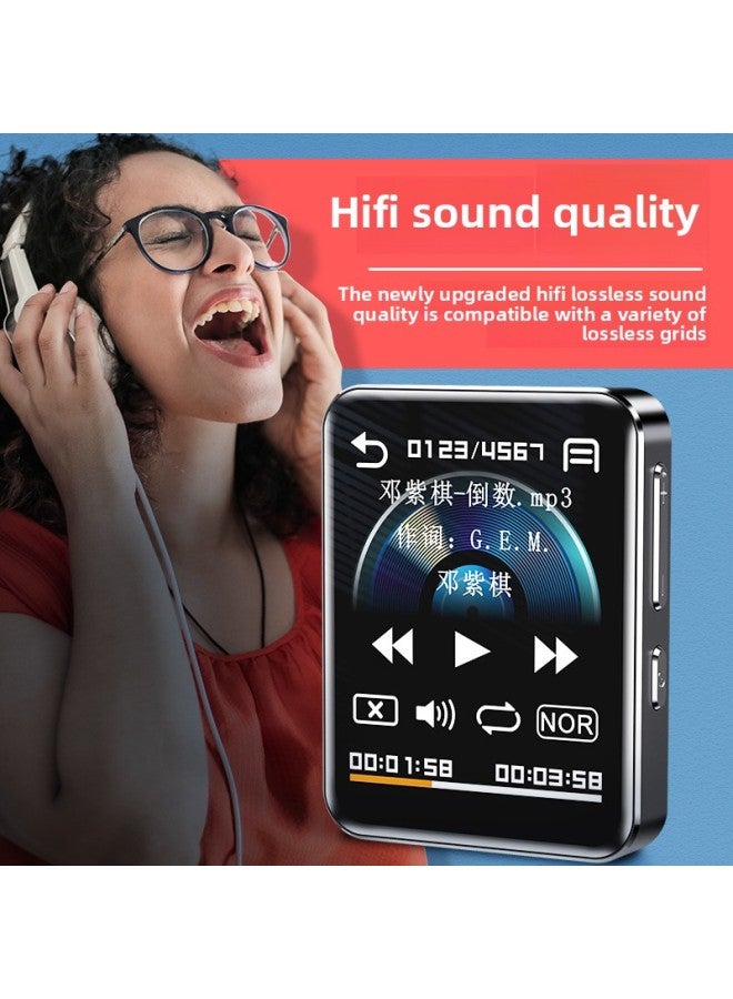 Low Price M28mp3 Recording Pen HD Noise Reduction Reading Novels English Listening To Songs Touch Screen Player External Recorder-Color:English Version-Capacity:4GB - Image 3