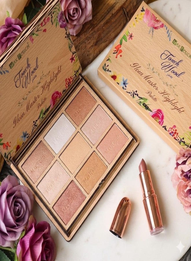 ماكس تاتش باليت إضاءة ماكس تاتش جلو ماستر، ألوان متعددة غنية بالأصباغ في باليت واحد - Image 5