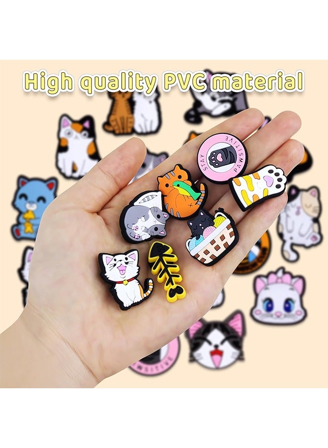 HY Cute Pet Shoe Charms,Cat and Dog Shoe Charms,Lovely Animal Shoe Decoration Charms,Children Shoe Accessories Pack for Boy Girl Women Men,Shoe Charms for Croc Clog Sandals Birthday Party Gift - Image 4