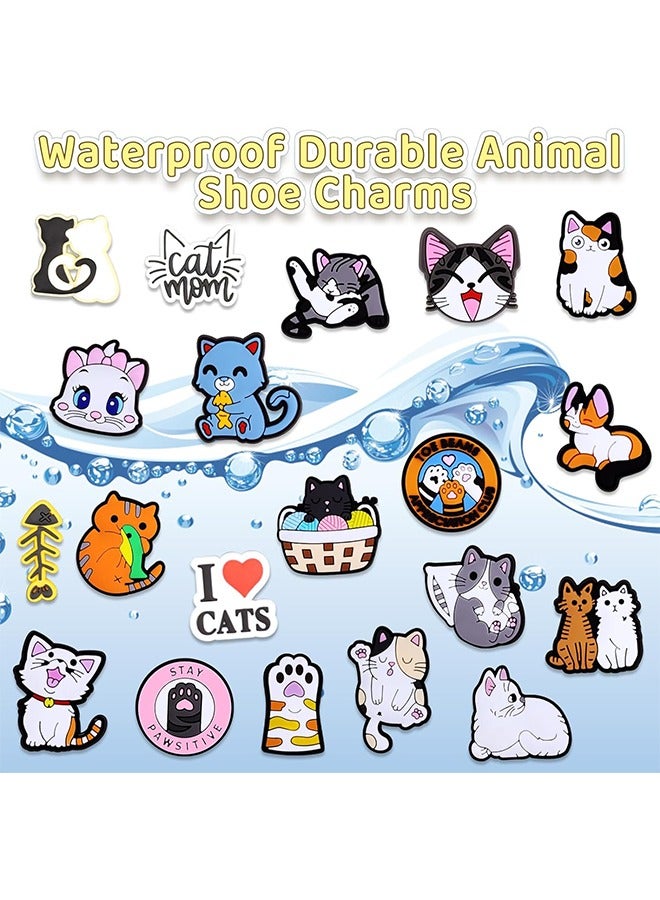 HY Cute Pet Shoe Charms,Cat and Dog Shoe Charms,Lovely Animal Shoe Decoration Charms,Children Shoe Accessories Pack for Boy Girl Women Men,Shoe Charms for Croc Clog Sandals Birthday Party Gift - Image 5