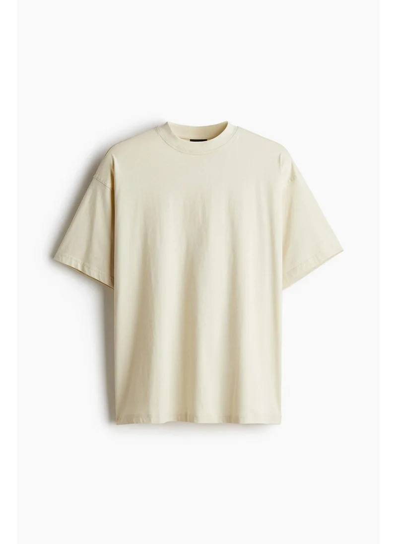 H&M Oversized Fit Cotton T-shirt