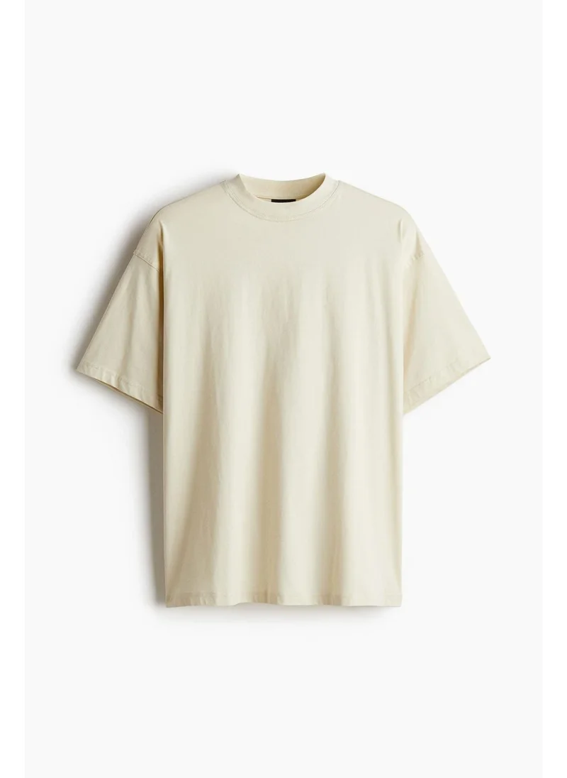H&M Oversized Fit Cotton T-shirt