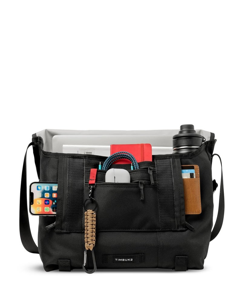 Timbuk2 Classic Messenger Bag, Jet Black, Medium - Image 3
