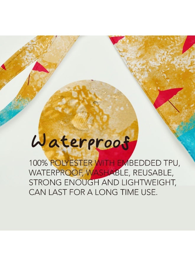 Fokongna حقيبة فوكوانغنا الرطبة والجافة للسفر والشاطئ والمكياج والحفاضات - Image 5