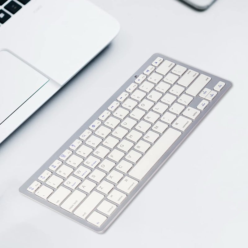 windforgecraft Wireless Keyboard for Laptop - Quiet Fast Typing Flat Design Keyboard | Lightweight Computer Keyboard Notebook Laptop Keyboard Borato - Image 4
