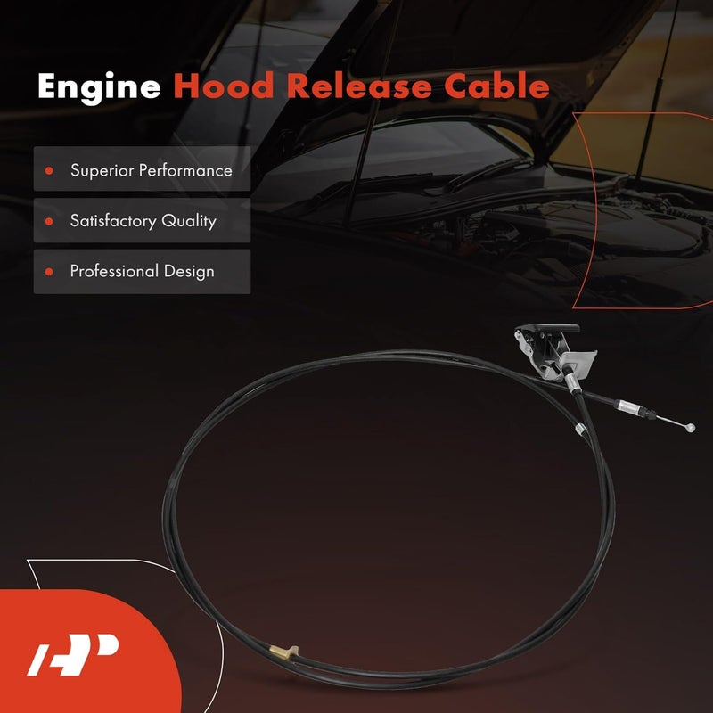Front Hood Latch Release Cable for Toyota - Image 3