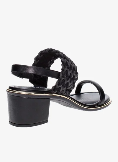 Beira Rio Mid Heels Sandals for Women – Sling Back Heel Sandals for Girls with Ankle Strap